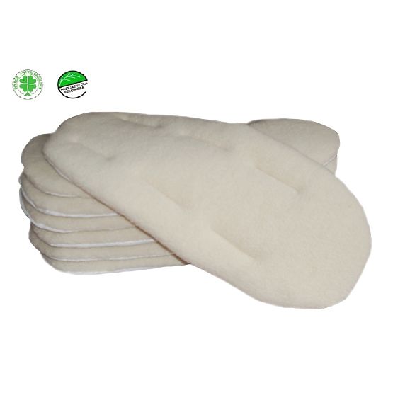 Vlněná podložka do kočárku Merino