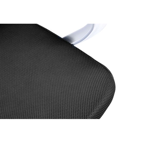 VRTLJIVI STOL FD-6 BELA / ČRNA