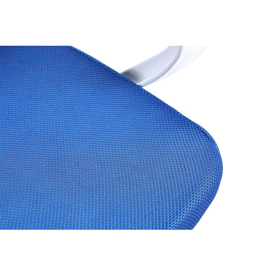 VRTLJIVI STOL FD-6 BELA / MODRA