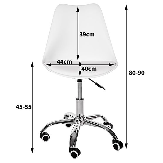 VRTLJIVI STOL FD005 BEL