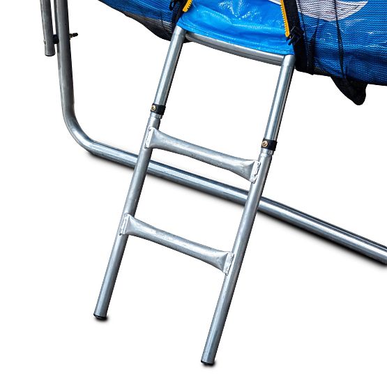 Vrtna trampolina s premerom 8 ft 244-252 cm z zunanjo mrežo + lestev
