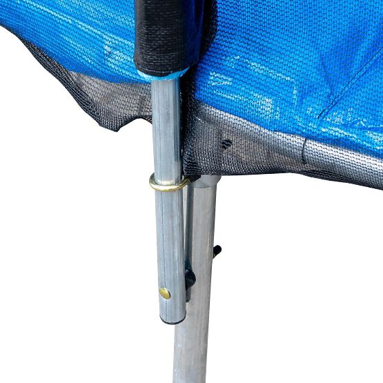 Vrtna trampolina s premerom 8 ft 244-252 cm z zunanjo mrežo + lestev