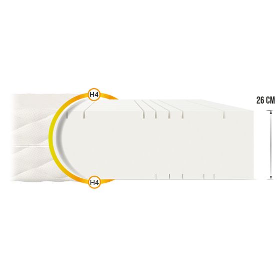 Vzmetnica Goya Max Plus iz pene 120 x 200 cm