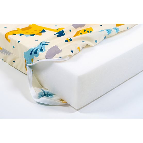 Vzmetnica z vzorcem dinozavrov