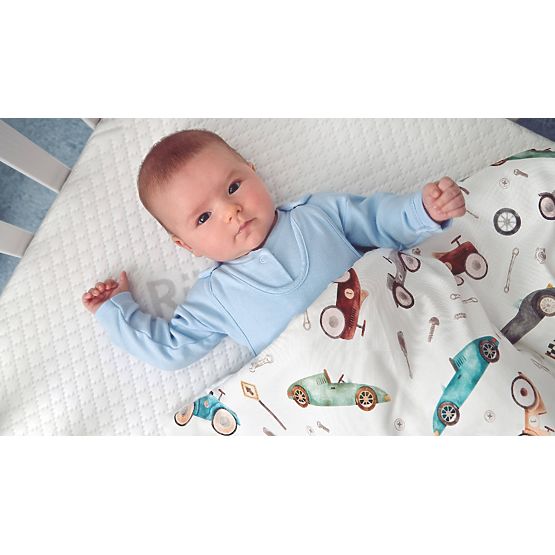 Vzmetnica za otroško posteljico ASEPTIC iz antibakterijske pene: Velikost - 140x70