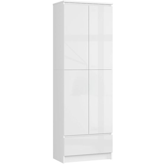 ZAPRTA KNJIŽNICA R60 2D 1SZ CLP PK BELA/ BELI SIJAJ