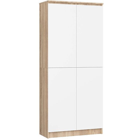 ZAPRTI REGAL R80 2D 8P CLP HRAST SONOMA / BELA