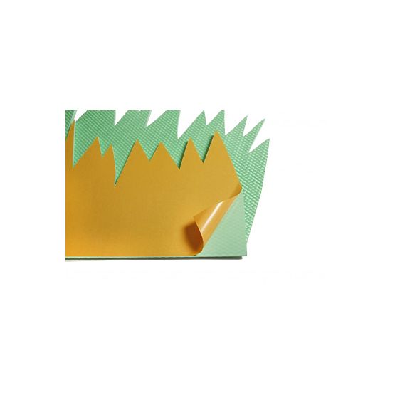 Penasta stenska zaščita za posteljo - Grass