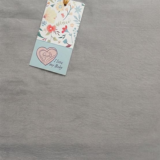 Zaščitna ograja za posteljico - svetlo siva