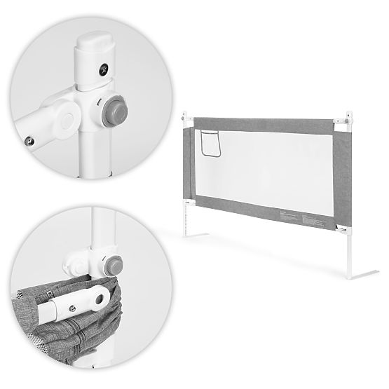 Zaščitna ograja za posteljo 150 cm zaščita za otroke ECOTOYS