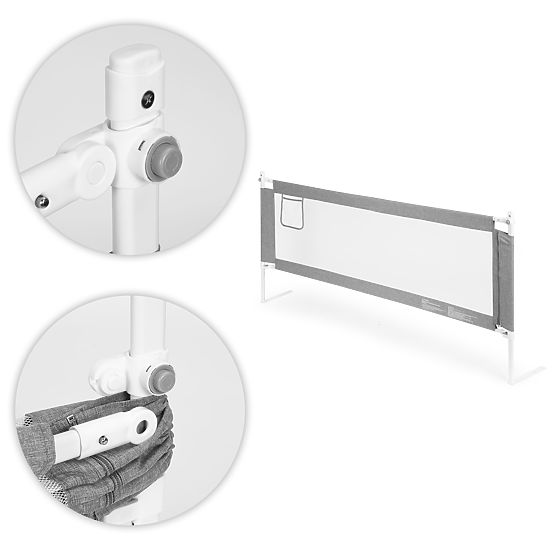 Zaščitna ograja za posteljo 200 cm zaščita za otroke ECOTOYS
