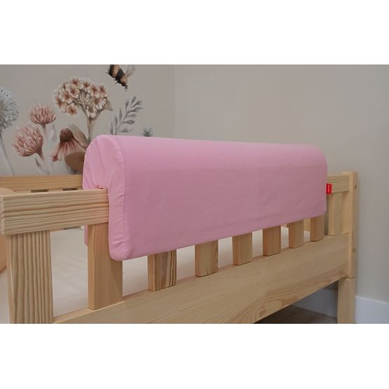 Zaščitna ograja za posteljo Ourbaby - Jersey - Roza