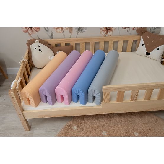 Zaščitna ograja za posteljo Ourbaby - Jersey - Roza