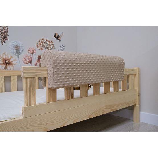 Zaščitna ograja za posteljo Ourbaby - kavna