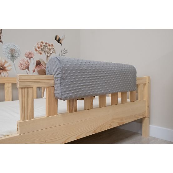 Zaščitna ograja za posteljo Ourbaby - temno siva