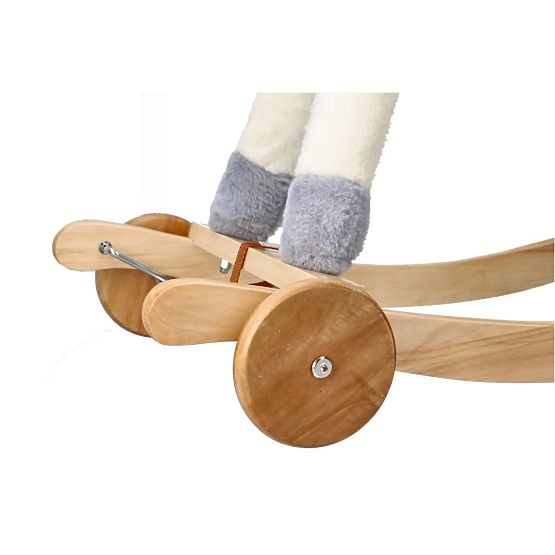 Zlati gugalni samorog s kolesi