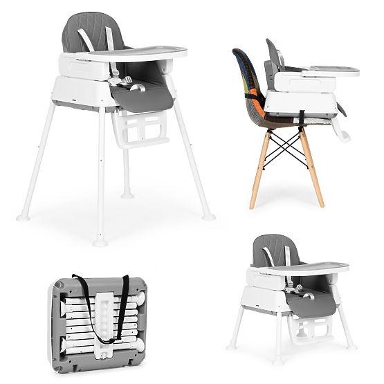 Zložljiv otroški stolček za hranjenje 3v1 ECOTOYS