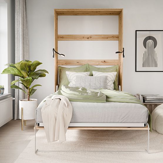 Zložljiva postelja KOBI VERTO 140x200 Dub Artisan 1 kos