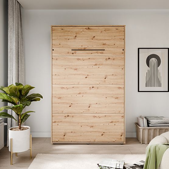 Zložljiva postelja KOBI VERTO 140x200 Dub Artisan 1 kos