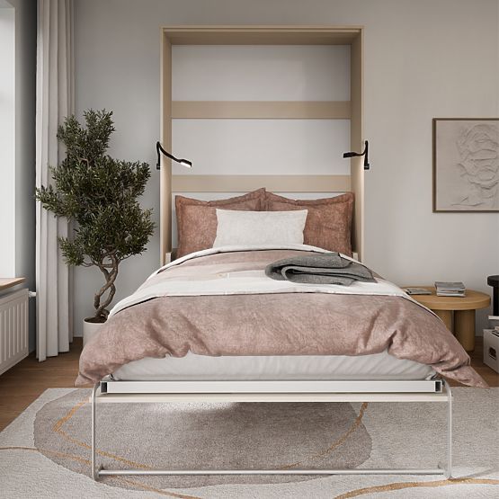 Zložljiva postelja KOBI VERTO 140x200 Kašmir 1 kos