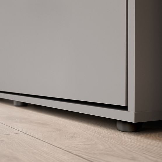 Zložljiva postelja KOBI VERTO 140x200 Siva 1 kos