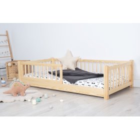 Otroška nizka postelja Montessori Ourbaby - naravna, Ourbaby