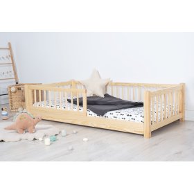 Otroška nizka postelja Montessori Ourbaby - naravna, Ourbaby®