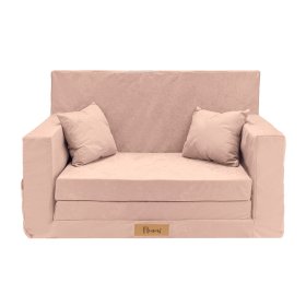 Otroški raztegljiv kavč Classic - Pudrasto roza, FLUMI