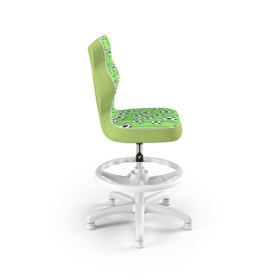Otroški ergonomski pisalni stol nastavljiv na višino 119-142 cm - nogometne žoge, ENTELO