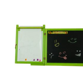 Otroška magnetna/kredna tabla na steno - zelena, 3Toys.com