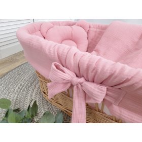 Komplet pletene posteljnine - roza, TOLO
