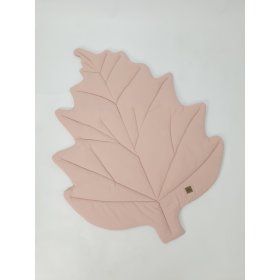 Bombažna igralna podloga Leaf - staro roza, TOLO