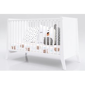 Otroška postelja Cosmo 120x60 - bela