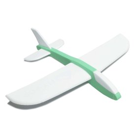 Letalo za metanje FLY-POP - zeleno, VYLEN