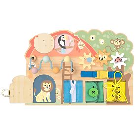 2Kids Toys Aktivnostna plošča Hišica z živalmi