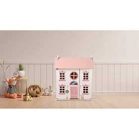 2Kids Toys Hišica z lutkami roza