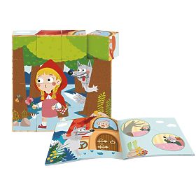 2Kids Toys Kocke Pravljica o Rdeči kapici
