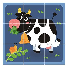 2Kids Toys Lesene kocke Kmetija, 2Kids Toys