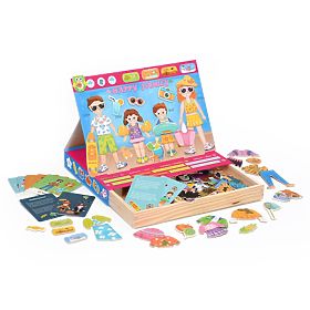2Kids Toys Magnetno oblačenje Družina