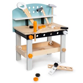 Otroški leseni delovni ponk, EcoToys
