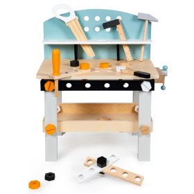 Otroški leseni delovni ponk, EcoToys