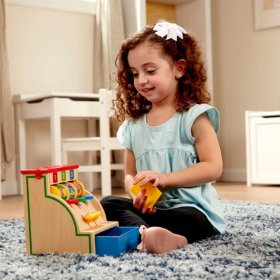 Lesena blagajna 123 Melissa & Doug, Melissa & Doug
