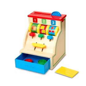 Lesena blagajna 123 Melissa & Doug, Melissa & Doug