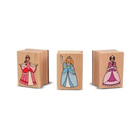 Melissa & Doug - Set lesenih znamk Princess, Melissa & Doug