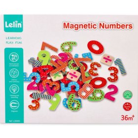 Magnetne lesene številke, Lelin