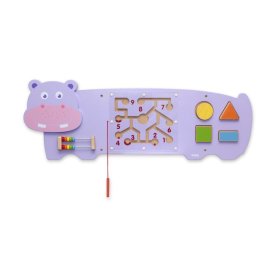 Izobraževalna igrača na steni - Hippopotamus, Viga