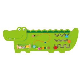 Izobraževalna igrača na steni - Krokodil
