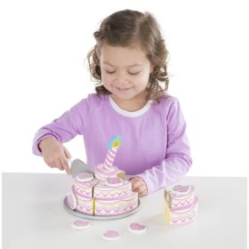 Dvostopenjska rojstnodnevna torta, Melissa & Doug