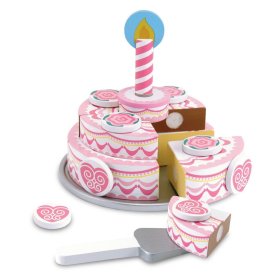 Dvostopenjska rojstnodnevna torta, Melissa & Doug