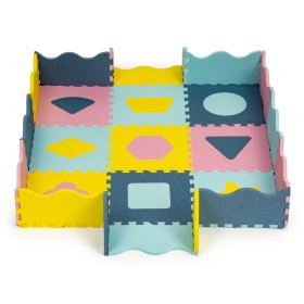 Penasta blazinica - pastelna barvna uganka, EcoToys